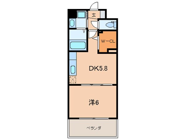 ラ・アヴェニ－ルの物件間取画像